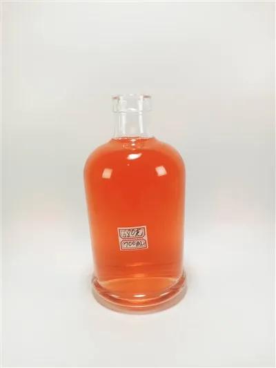Ampolla de licor de vidre d'alcohol de vodka 700ml
